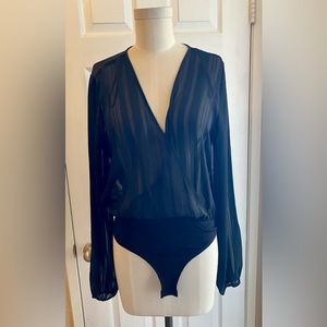 Sheer Top Bodysuit